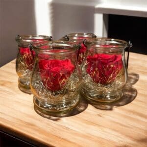 Forever Red Rose Jar